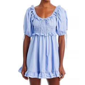 En Saison Cotton Poplin Mini Dress